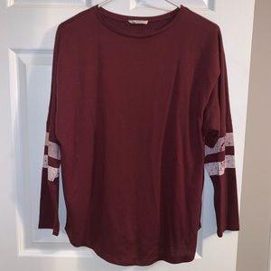 Maroon Longsleeve Shirt